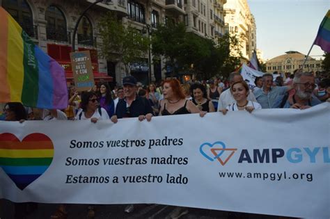 Marcha en València del Orgullo LGTBI para celebrar los avances y no