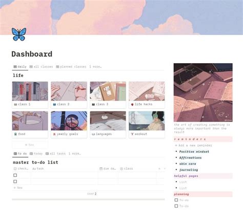 dashboard notion template | Notions, Dashboard template, Templates