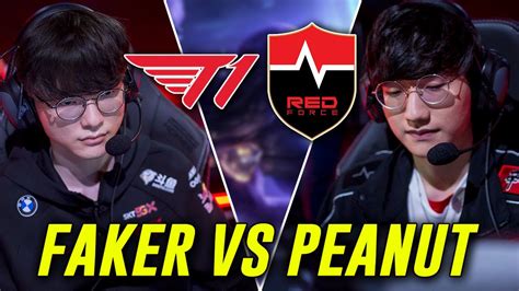 Faker Ante Un Viejo Conocido Peanut T1 Vs Ns VolviÓ El Pick Mas