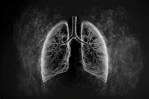 Premium Photo Lungs Full Of Toxic Smoke Negative Effects Of Smoking