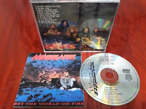 Annihilator Set The World On Fire CD Photo Metal Kingdom