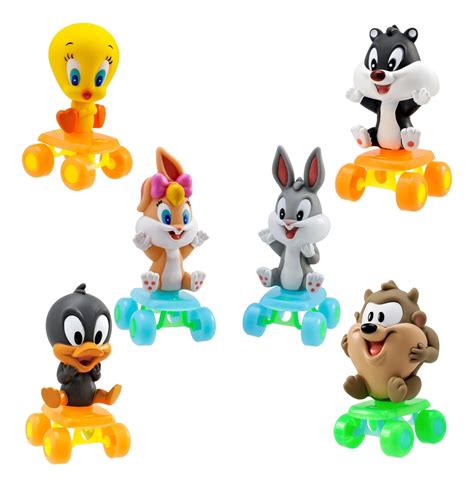 6 Bonecos Coleção Baby Looney Tunes Infantil Frete Grátis R 18900