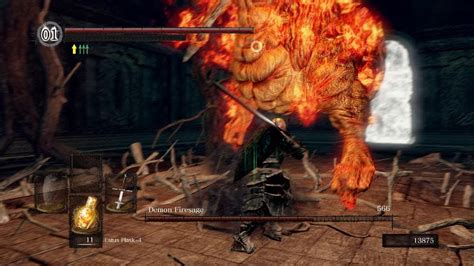 Dark Souls Remastered Demon Firesage Boss Fight Youtube