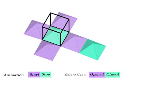 Opening A Cube Geogebra