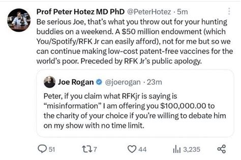 Joe Rogan Peter Hotez: Who is Peter Hotez? The scientist on a Twitter ...