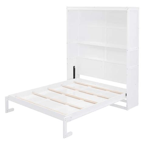 Queen Size Murphy Bed Multi Function Cabinet Bed And Folding Wall Bed