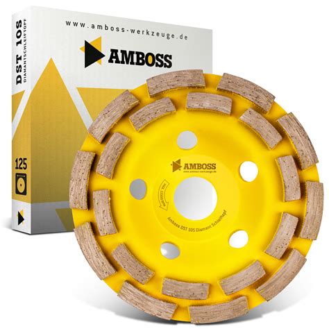 Amboss DST 10S Diamant Schleiftopf 125 X 22 2 72 10 DST 10P