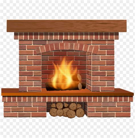 Christmas Fireplace PNG Clipart - Free Download