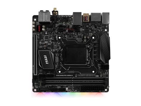 Msi Z I Gaming Pro Carbon Ac Lga Mini Itx Intel Motherboard