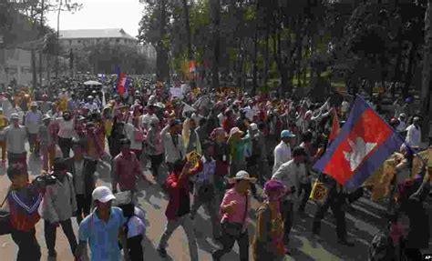 Demonstration In Phnom Penh