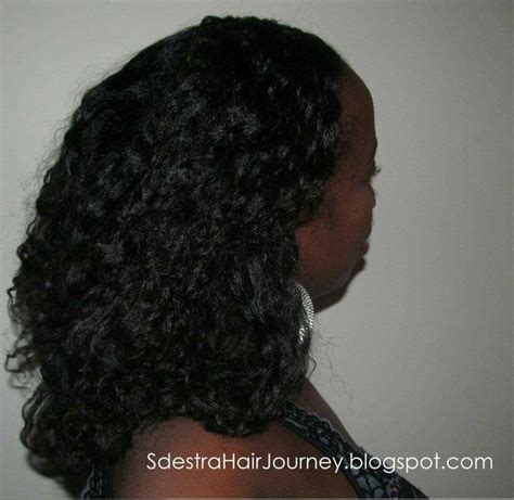 Braid Out On Relaxed Hair Relaxed Hair Journey Relaxed Hair Long