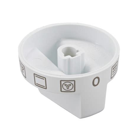 Bouton Fonctions Blanc Pour Aeg