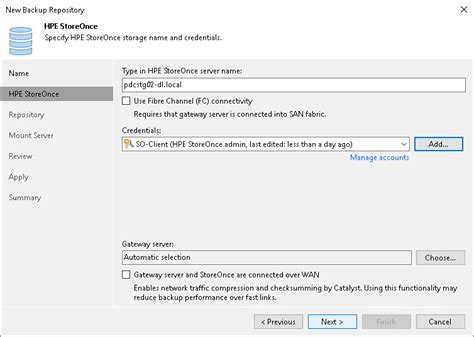 Step 3 Specify Server Settings User Guide For VMware VSphere