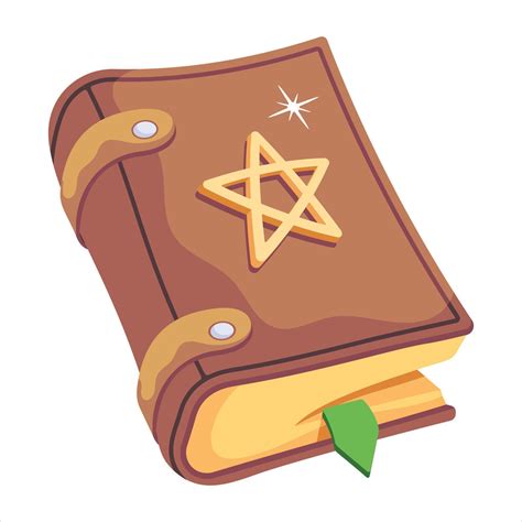 Trendy Spell Book 18741414 Vector Art at Vecteezy
