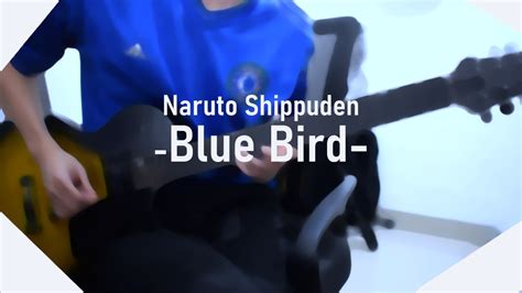 Blue Bird Naruto Shippuden Gitar Listrik Electric Guitar Cover