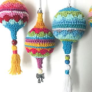 Ravelry Christmas Boho Balls Baubles Pattern By Paula Matos