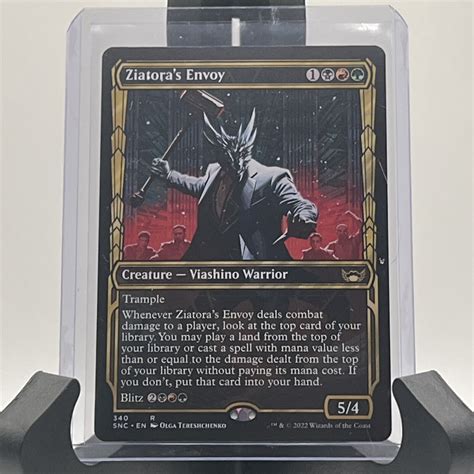 MTG Ziatora S Envoy Streets Of New Capenna 340 Regular Rare For Sale