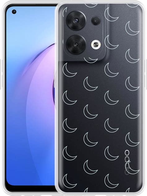 Oppo Reno G Hoesje Maanpatroon Ii Designed By Cazy Bol