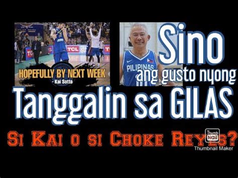 Kai Sotto Latest Interview Na Artehan Kay Chot Reyes Mas Kailangan Si