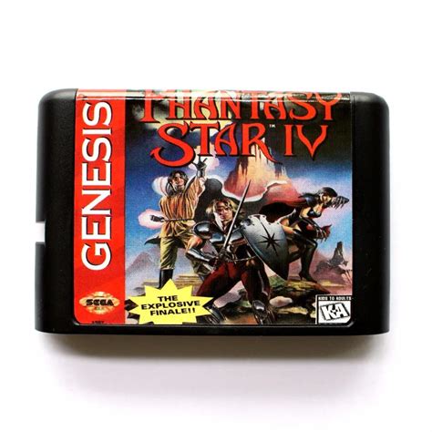 Phantasy Star Iv 16 Bit Md Game Card For Sega Mega Drive For Genesis