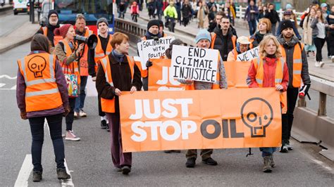 Just Stop Oil Protestors Have Cost The Met £45m In Six Weeks