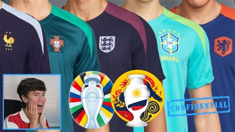 Equipaciones Nike Para La Eurocopa Y Copa Am Rica Francia Brasil