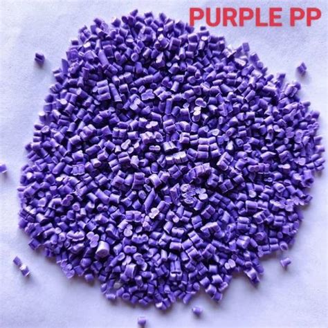 Plastic Purple Natural Pp Granules For General Plastics G Cm