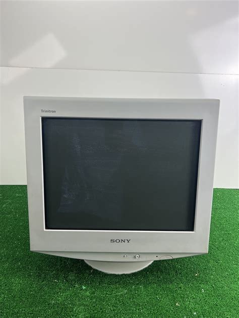 Sony Trinitron Cpd G220r Monitor Crt Retro Gaming 2002 Ebay