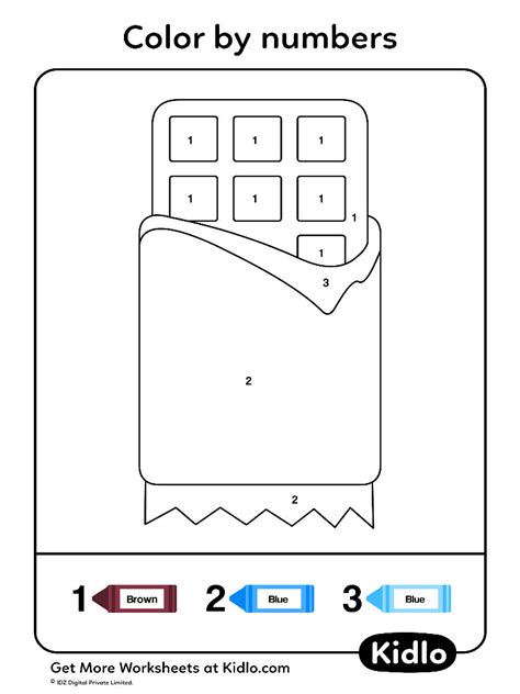 Color By Numbers Coloring Pages Worksheet 24