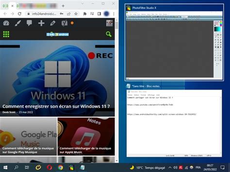 Comment Diviser Son Cran En Deux Sous Windows Info Android