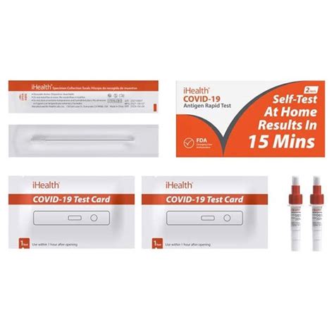 IHealth COVID 19 Antigen Rapid Test Kit