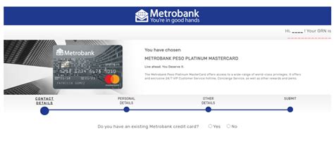 Metrobank Credit Card Application For First Time Cardholders