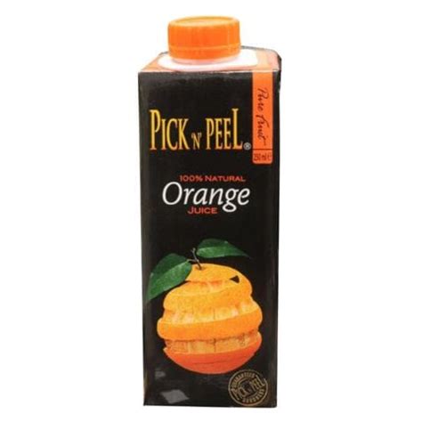 Buy Pick N Peel Orange Juice 250Ml Online - Carrefour Kenya