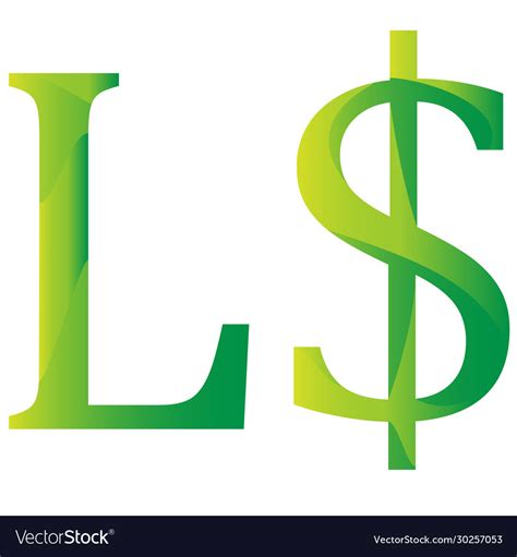 Liberian dollar currency symbol icon liberia Vector Image