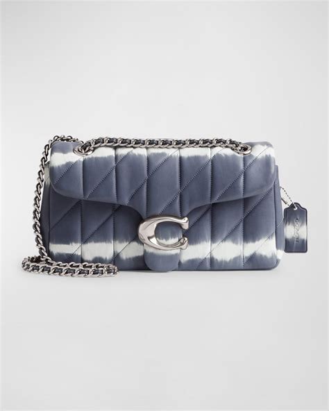 Coach Tabby Tie Dye Quilted Shoulder Bag In Blue Lyst