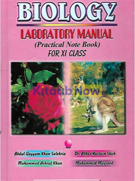 Biology Laboratory Manual Practical Note Book For Class Xi Kitaabnow