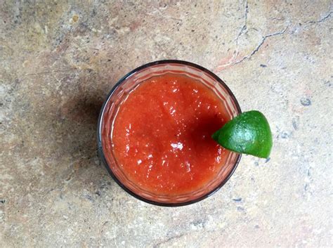 Spicy Tomato Cucumber Smoothie