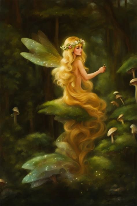 Fairy Princess Long Blonde Hair Long Go Marpunzel On Stablecog