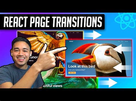 Free Video How To Make A React Website With Page Transitions Using