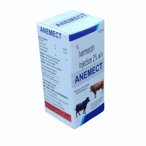 10ml Ivermectin Injection 2 W V At Rs 100 Box Ivermectin Injection