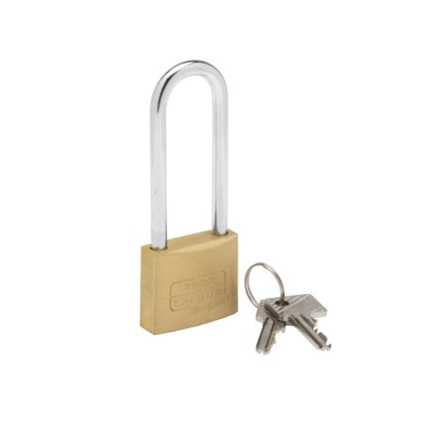 Burg Wachter Magno E Mm Brass Padlock With Mm Long Shackle