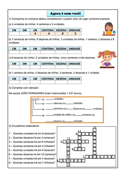 Atividades De Composição E Decomposição 4 Ano Sololearn