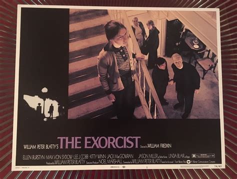 1974 Exorcist Lobby Card Set Of Eight Nr Mint Ebay