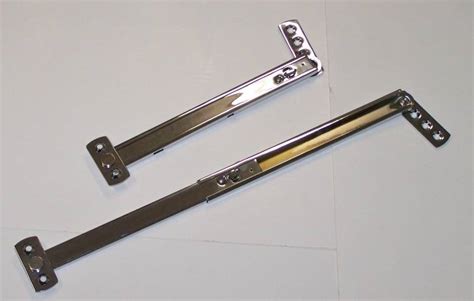 1955 57 Chevy Station Wagon Chrome Liftgate Supports Pair