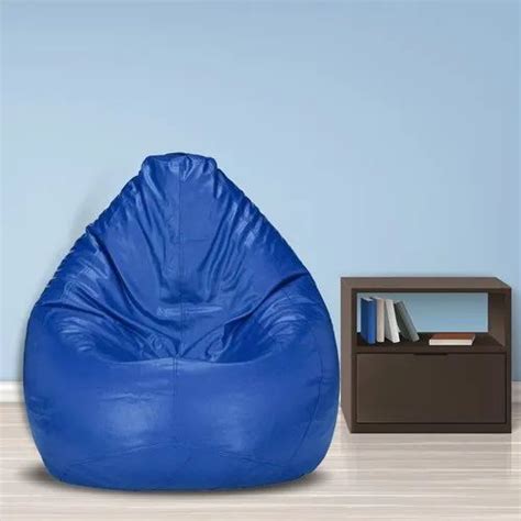 Xxxl Shira Tear Drop Bean Bag Cover Without Beans Royal Blue At