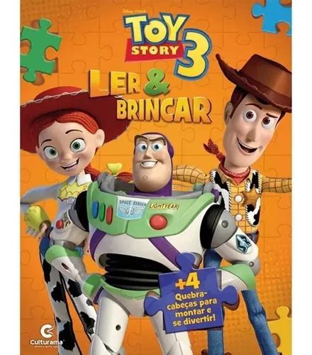 Livro Quebra Cabe A Puzzle Toy Story Infantil Ler Brincar Mercadolivre