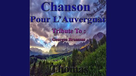 Chanson Pour L Auvergnat Studio Youtube