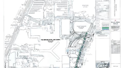 Mirage Hotel Layout