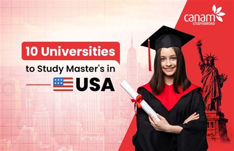 10 Universities to Study Master's in USA | Canam