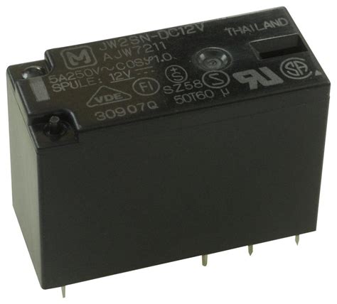 Jw Sn Dc V Panasonic General Purpose Relay Jw Series Power